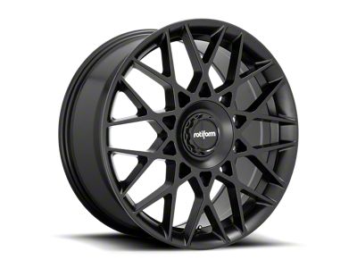 Rotiform BLQ-C Matte Black Wheel; 19x8.5 (21-24 Mustang Mach-E)