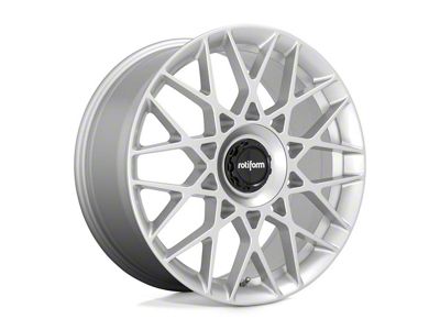 Rotiform BLQ-C Silver Wheel; 19x8.5; 35mm Offset (21-25 Mustang Mach-E)