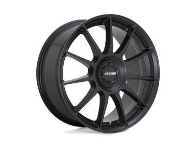 Rotiform DTM Satin Black Wheel; 18x8.5; 45mm Offset (21-25 Mustang Mach-E, Excluding GT)