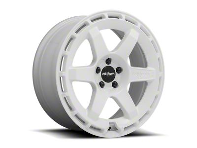 Rotiform KB1 Gloss White Wheel; 19x8.5; 42mm Offset (21-25 Mustang Mach-E)