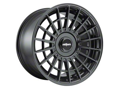Rotiform LAS-R Matte Black Wheel; 19x8.5; 45mm Offset (21-25 Mustang Mach-E)