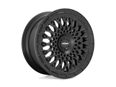 Rotiform LHR-M Satin Black Wheel; 19x8.5; 45mm Offset (21-25 Mustang Mach-E)