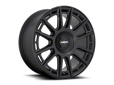 Rotiform OZR Matte Black Wheel; 19x8.5; 45mm Offset (21-25 Mustang Mach-E)