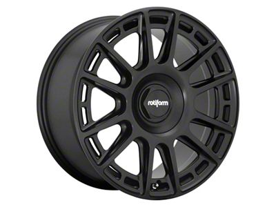 Rotiform OZR Matte Black Wheel; 20x9; 38mm Offset (21-25 Mustang Mach-E)