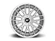 Rotiform RSE Gloss Silver Wheel; 18x8.5 (21-24 Mustang Mach-E, Excluding GT)