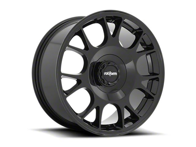 Rotiform TUF-R Gloss Black Wheel; 20x8.5 (21-24 Mustang Mach-E)