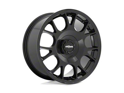 Rotiform TUF-R Gloss Black Wheel; Rear Only; 20x10.5; 40mm Offset (21-25 Mustang Mach-E)