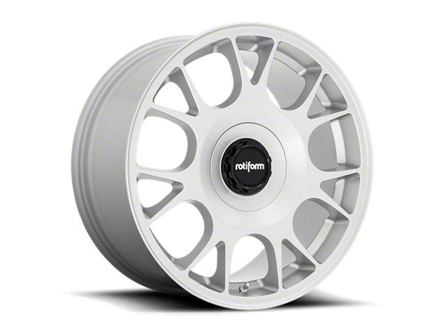 Rotiform TUF-R Gloss Silver Wheel; 18x8.5 (21-24 Mustang Mach-E, Excluding GT)