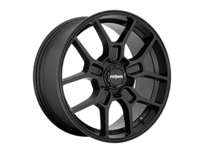Rotiform ZMO Matte Black Wheel; 19x8.5; 45mm Offset (21-25 Mustang Mach-E)
