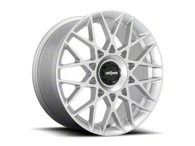 Rotiform BLQ-C Gloss Silver Wheel; 19x8.5 (15-23 Mustang GT, EcoBoost, V6)