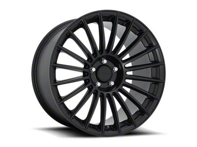 Rotiform BUC Matte Black Wheel; Rear Only; 20x10.5; 45mm Offset (15-23 Mustang GT, EcoBoost, V6)