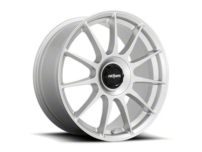 Rotiform DTM Gloss Silver Wheel; 19x8.5; 35mm Offset (15-23 Mustang GT, EcoBoost, V6)
