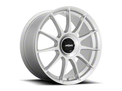 Rotiform DTM Gloss Silver Wheel; 20x8.5 (15-23 Mustang GT, EcoBoost, V6)