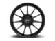 Rotiform DTM Satin Black Wheel; 20x8.5 (15-23 Mustang GT, EcoBoost, V6)