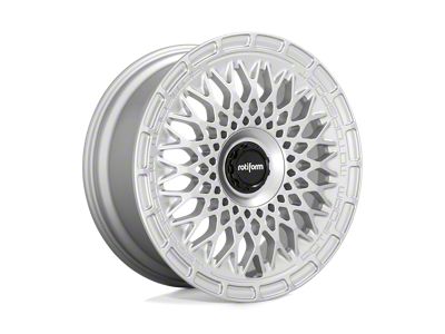 Rotiform LHR-M Silver Wheel; 19x8.5; 35mm Offset (15-23 Mustang EcoBoost w/o Performance Pack, V6)