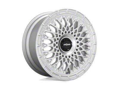 Rotiform LHR-M Silver Wheel; 19x8.5 (15-23 Mustang EcoBoost w/o Performance Pack, V6)
