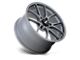 Rotiform LTN Satin Titanium Wheel; Rear Only; 20x10.5 (15-23 Mustang GT, EcoBoost, V6)