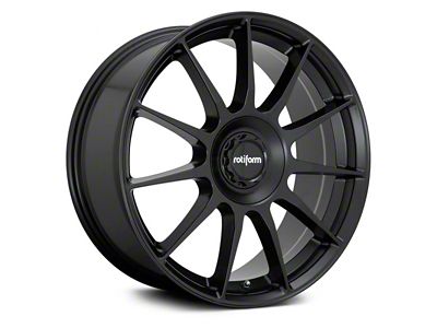 Rotiform R168 Satin Black Wheel; 18x8.5 (15-23 Mustang EcoBoost w/o Performance Pack, V6)