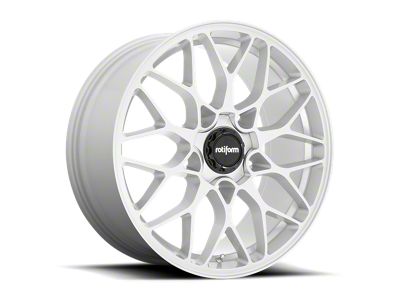 Rotiform R189 Gloss Silver Wheel; 19x8.5 (15-23 Mustang GT, EcoBoost, V6)