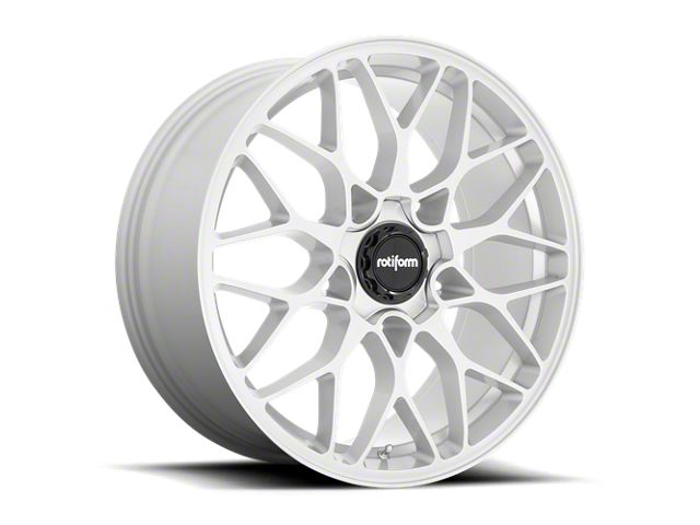 Rotiform R189 Gloss Silver Wheel; Rear Only; 19x10 (15-23 Mustang GT, EcoBoost, V6)