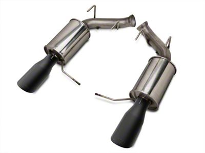 Roush Axle-Back Exhaust with Black Tips (11-14 Mustang GT; 11-12 Mustang GT500)