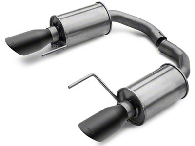 Roush Axle-Back Exhaust with Black Tips (15-24 Mustang EcoBoost w/o Active Exhaust)