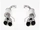 Roush Axle-Back Exhaust with Black Tips (18-23 Mustang GT w/o Active Exhaust)