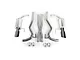 Roush Cat-Back Exhaust with Black Tips (15-17 Mustang GT Fastback)