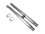 Roush Resonator Delete Cut and Clamp H-Pipe (15-25 Mustang GT, Dark Horse)
