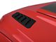 Roush Heat Extractors; Molded Black (15-17 Mustang GT)