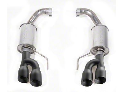 Roush Axle-Back Exhaust with Black Tips (2024 Mustang GT w/o Active Exhaust)