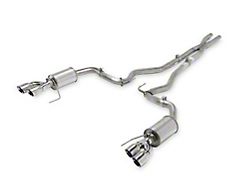 Roush Cat-Back Exhaust with Black Tips (2024 Mustang GT Fastback w/o Active Exhaust)