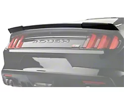 Roush Rear Spoiler; Matte Black (15-23 Mustang Fastback)