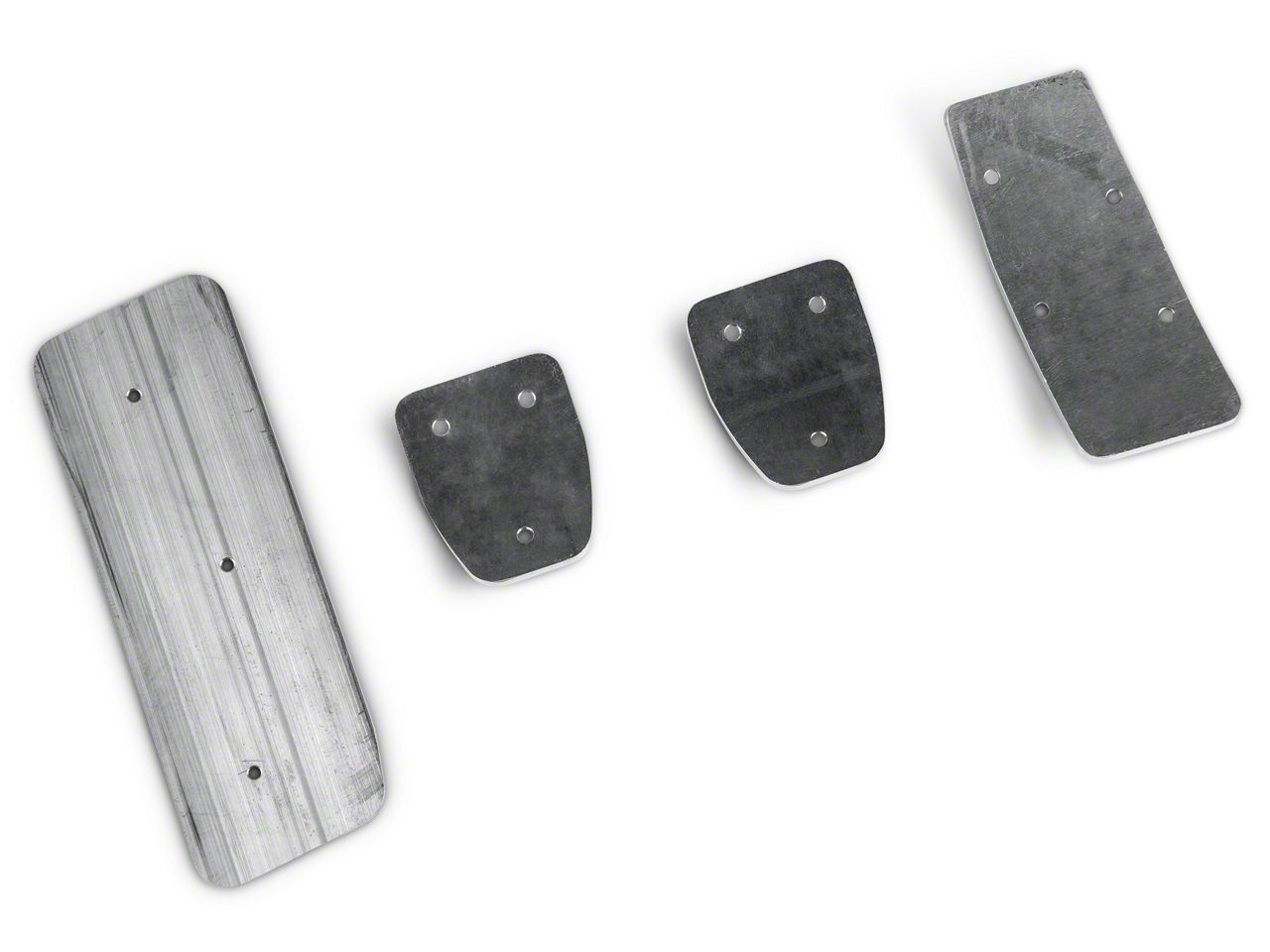 thumbnail image 2 of UPR Aluminum Gripper Pedal Kit – 4pc For 79-04 Mustang 5-Speed Manual – Clutch, Brake, Dead Pedal 2 of 6