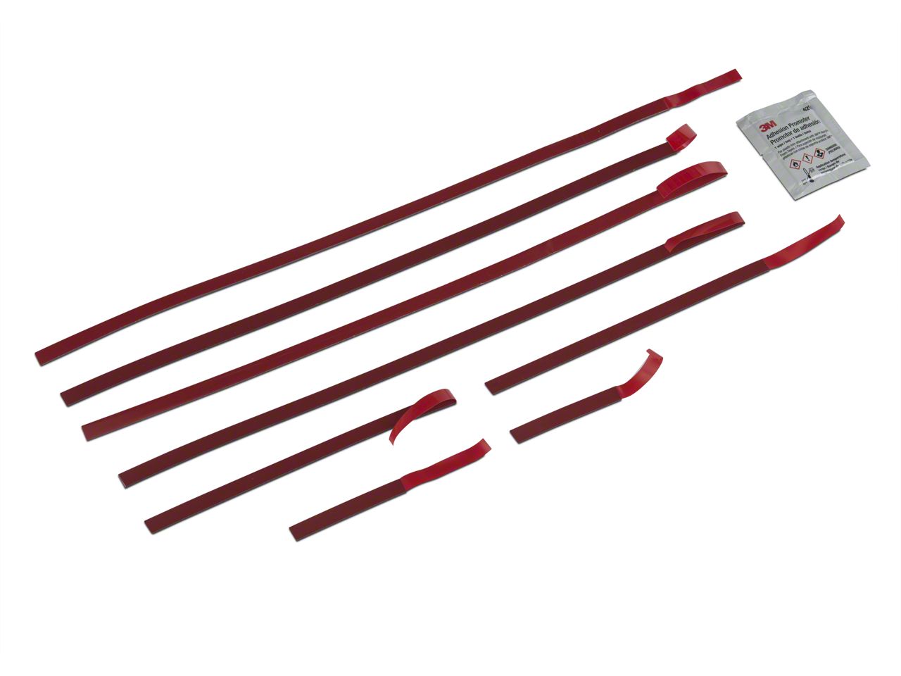 Roush Mustang Quarter Window Louvers; PrePainted 69047P (0514 Mustang