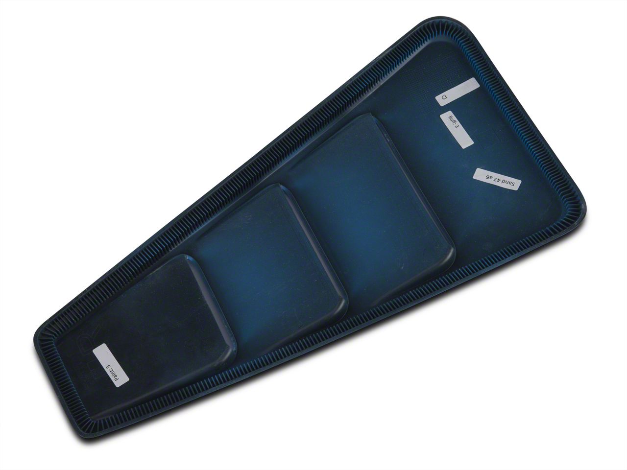 Roush Mustang Quarter Window Louvers; PrePainted 69047P (0514 Mustang