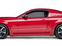 Roush Rocker Molding Kit; Unpainted (05-09 Mustang)