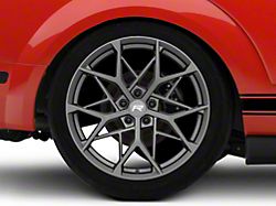 Rovos Wheels Calvinia Charcoal Wheel; Rear Only; 20x10; 48mm Offset (05-09 Mustang)