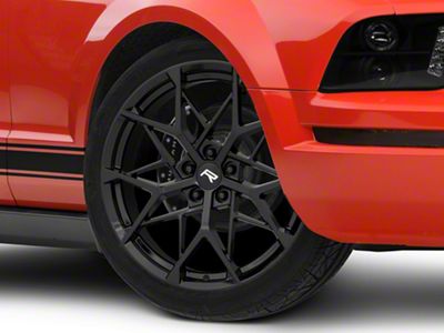 Rovos Wheels Calvinia Gloss Black Wheel; 20x8.5 (05-09 Mustang)