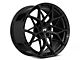 Rovos Wheels Calvinia Gloss Black Wheel; Rear Only; 19x10 (05-09 Mustang)