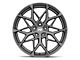 Rovos Wheels Calvinia Charcoal Wheel; Rear Only; 19x10 (10-14 Mustang)