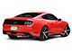 Rovos Wheels Durban Brushed Black Wheel; Rear Only; 20x10 (15-23 Mustang GT, EcoBoost, V6)