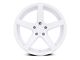 Rovos Wheels Durban Gloss White Wheel; Rear Only; 18x10.5 (94-98 Mustang)