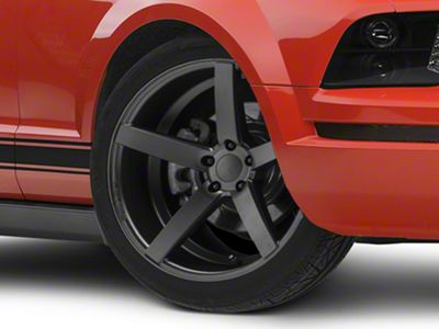 Rovos Wheels Durban Satin Gunmetal Wheel; 20x8.5 (05-09 Mustang)