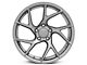 Rovos Wheels Joburg Satin Gunmetal Wheel; Rear Only; 18x10.5 (94-98 Mustang)