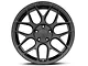 Rovos Wheels Pretoria Satin Black Wheel; Rear Only; 18x10.5 (94-98 Mustang)