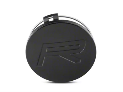 Rovos Wheels 3-Piece R Gloss Black Center Cap (Fits Rovos Branded Wheels Only)