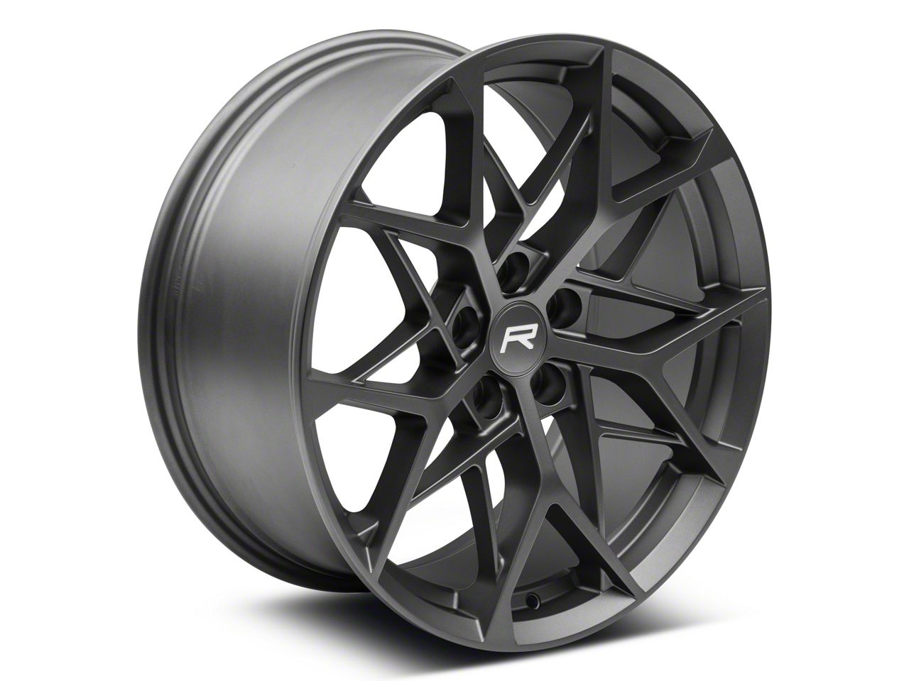 Rovos Wheels Mustang Calvinia Charcoal Wheel; 19x8.5; 30mm Offset ...