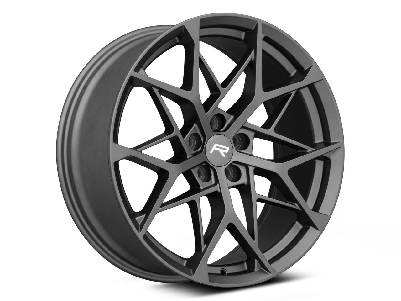 Rovos Wheels Mustang Calvinia Charcoal Wheel; 20x8.5; 30mm Offset ...