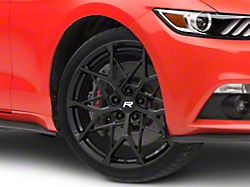 Rovos Wheels Calvinia Gloss Black Wheel; 19x8.5; 30mm Offset (15-23 Mustang GT, EcoBoost, V6)